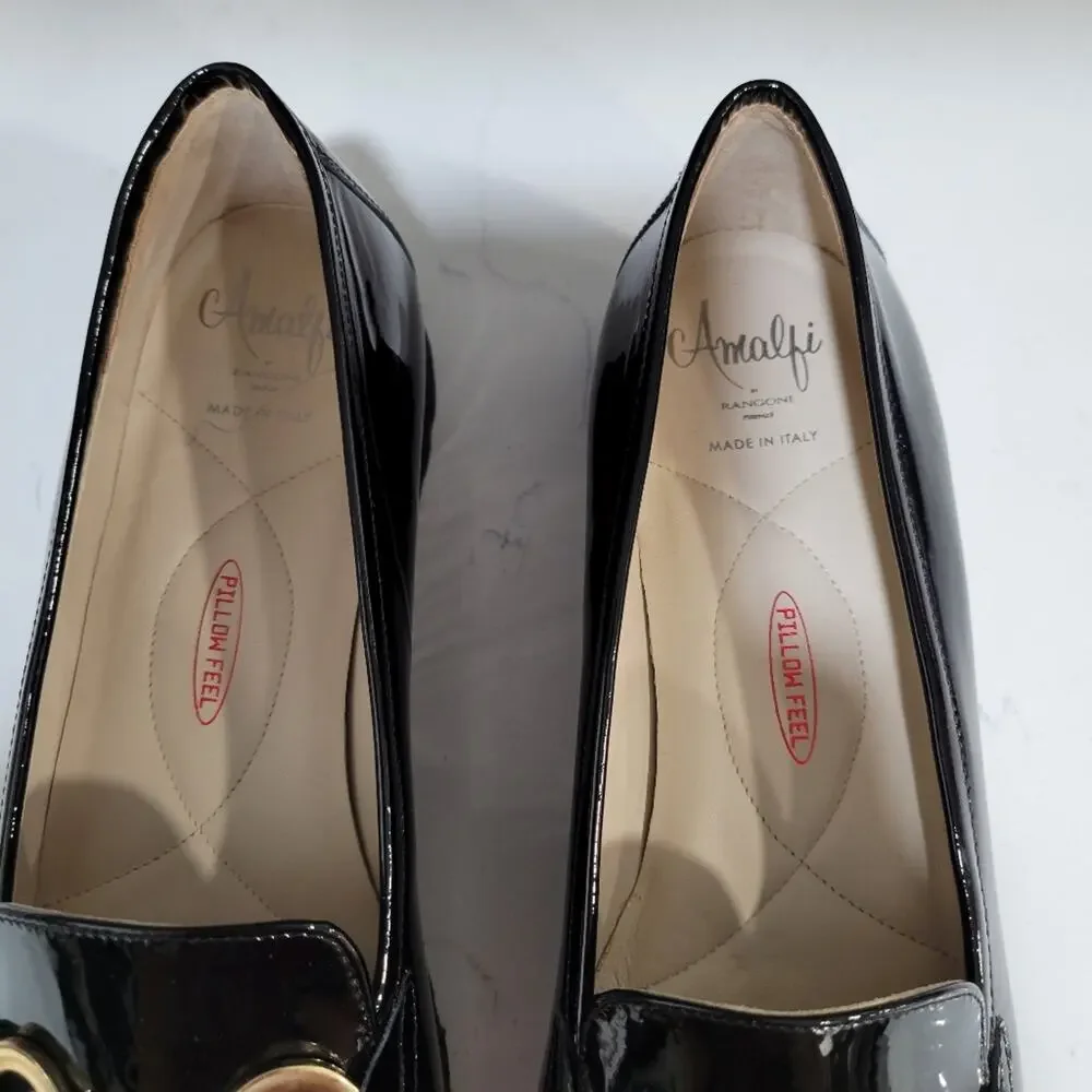 Amalfi by Ragone Gero Black Loafer Size 11 M